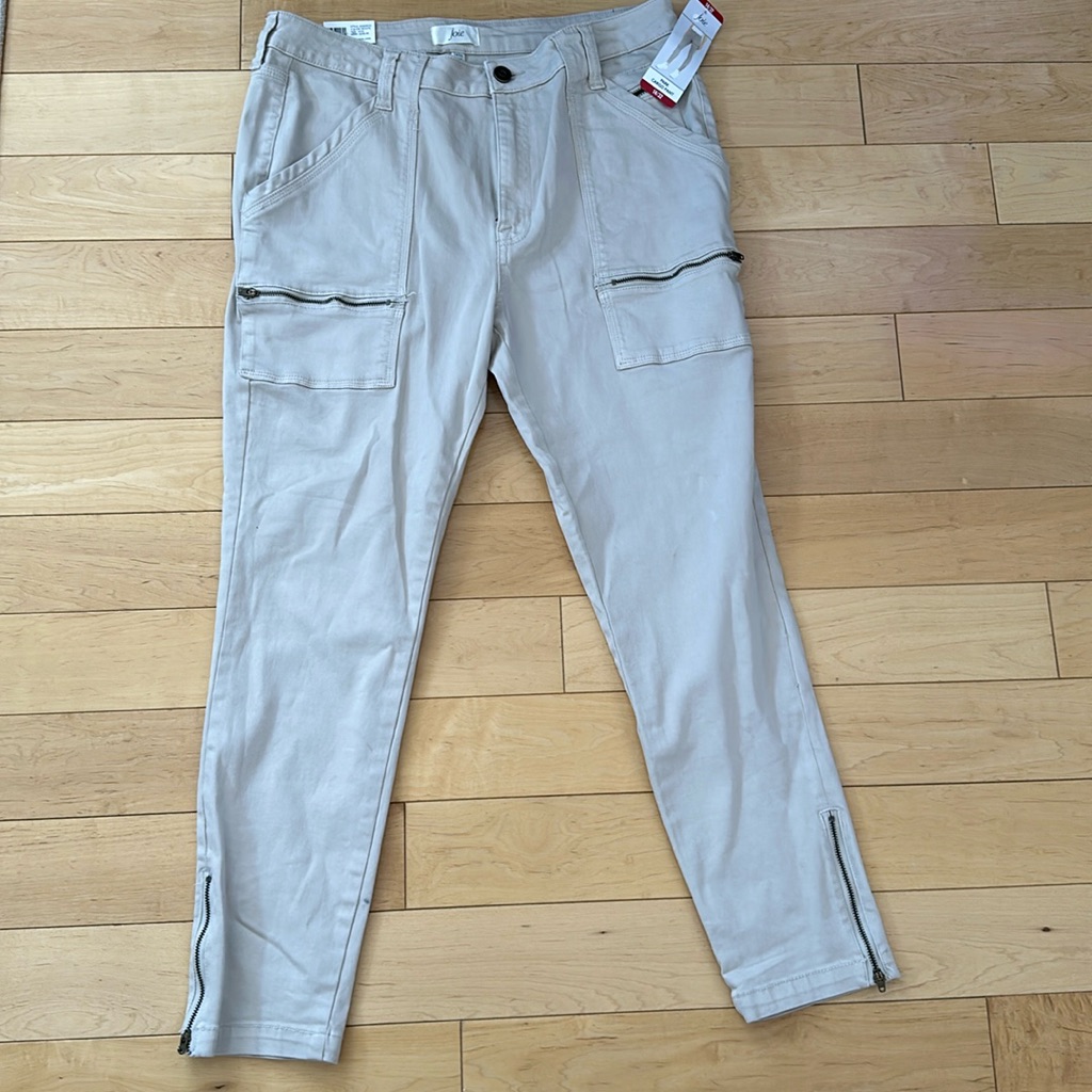 Joie High-Rise Park Skinny Cargo Pants Size 14/32 Nwt